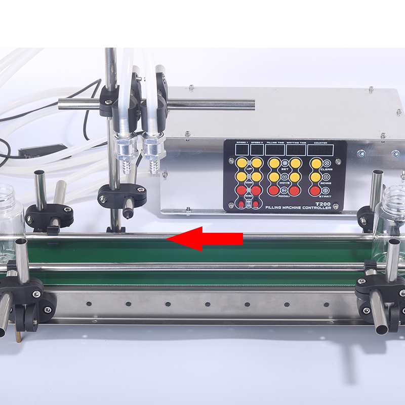 Linea di riempimento liquidi macchina di rifornimento nastri trasportatori liquidi detergenti controllo numerico portatile di piccole dimensioni