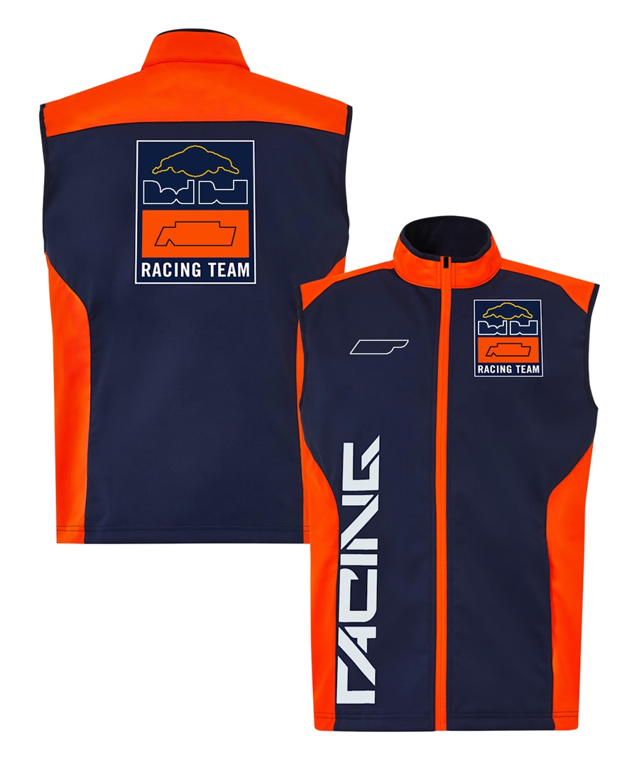 Giacca con cappuccio con zip Moto Racing Team 2024 Primavera Autunno Nuova giacca a vento da gara motociclistica Giacca antivento Cappotto con cappuccio casual da uomo