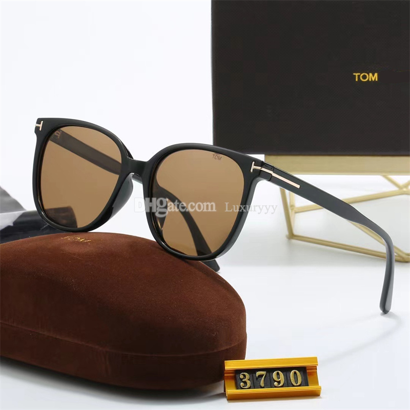 Designer sunglasses luxury sunglasses for women Tom glasses men classic UV 400 Polarized Lens eyeglasses Fashion sunglasses suitable outdoors Beach with box