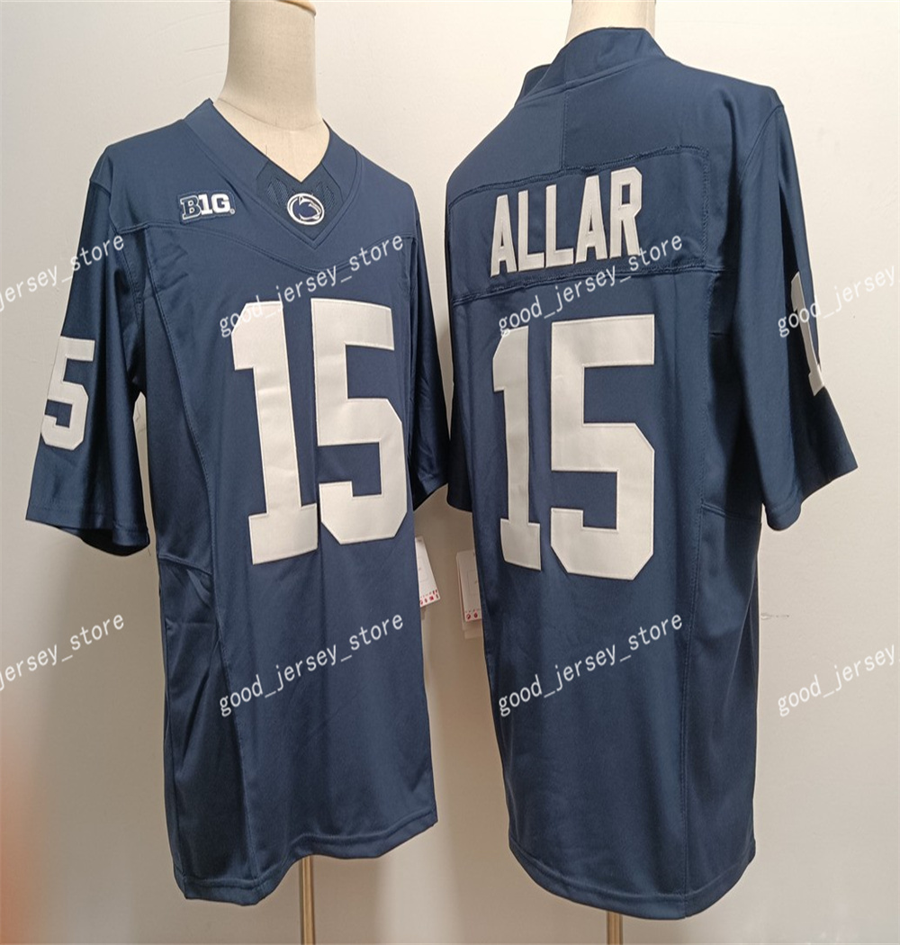 NCAA Penn State Nittany Lions College Football Jerseys 26 Saquon Barkley 15 Drew Allar 13 Kaytron Allen 11 Abdul Carter 9 McSorley 2024 최신 스타일