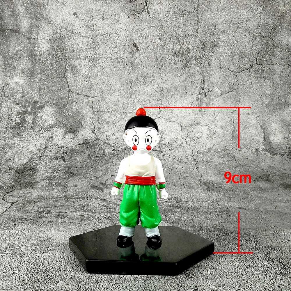 Action Toy Figures DBZ Anime Figure Figur Action Model Chiaotzu Version Statue Handgjorda PVC Model Figur Toys Gift