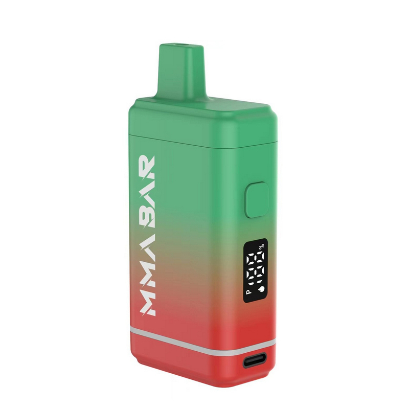 MMA Bar Box Mods Mmabar Vape Battery 650mAh Förvärmning av variabel spänning LCD Displayskärm 510 Tråd MMA Discreet Cartridge Bar Vape Pen