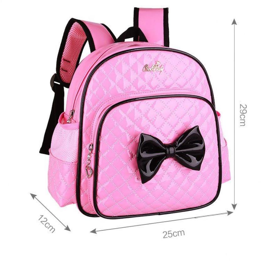 2-7 Jahre Mädchen Kindergarten Kinder Schultasche Prinzessin Rosa Cartoon Rucksack Baby Mädchen Schultaschen Kinder Schulranzen Baby Rucksack 2249I