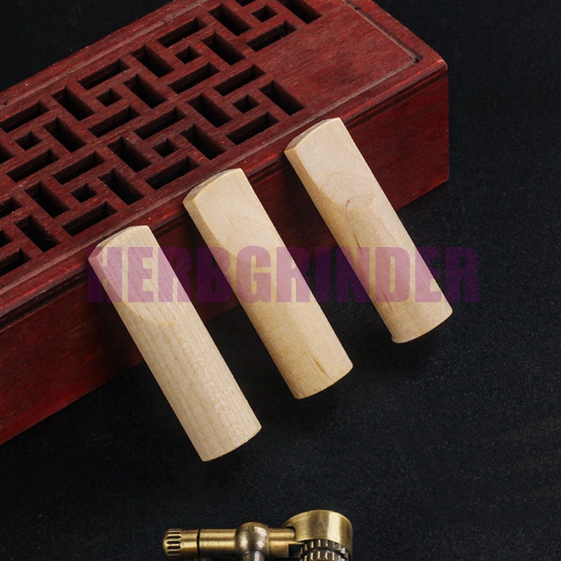 Nuovo stile Mini legno naturale fumo erba secca tabacco preroll rotolamento sigaretta portasigari filtri tubi tubo portatile design innovativo punte di legno manipoli DHL