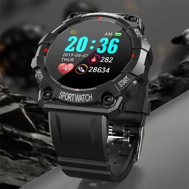 Smart Watches 2024 Multifunktionell Smart Watch Bluetooth Connected Phone Music Men Women Fitness Sports Armband Sleep Monitor Smartwatch FD68