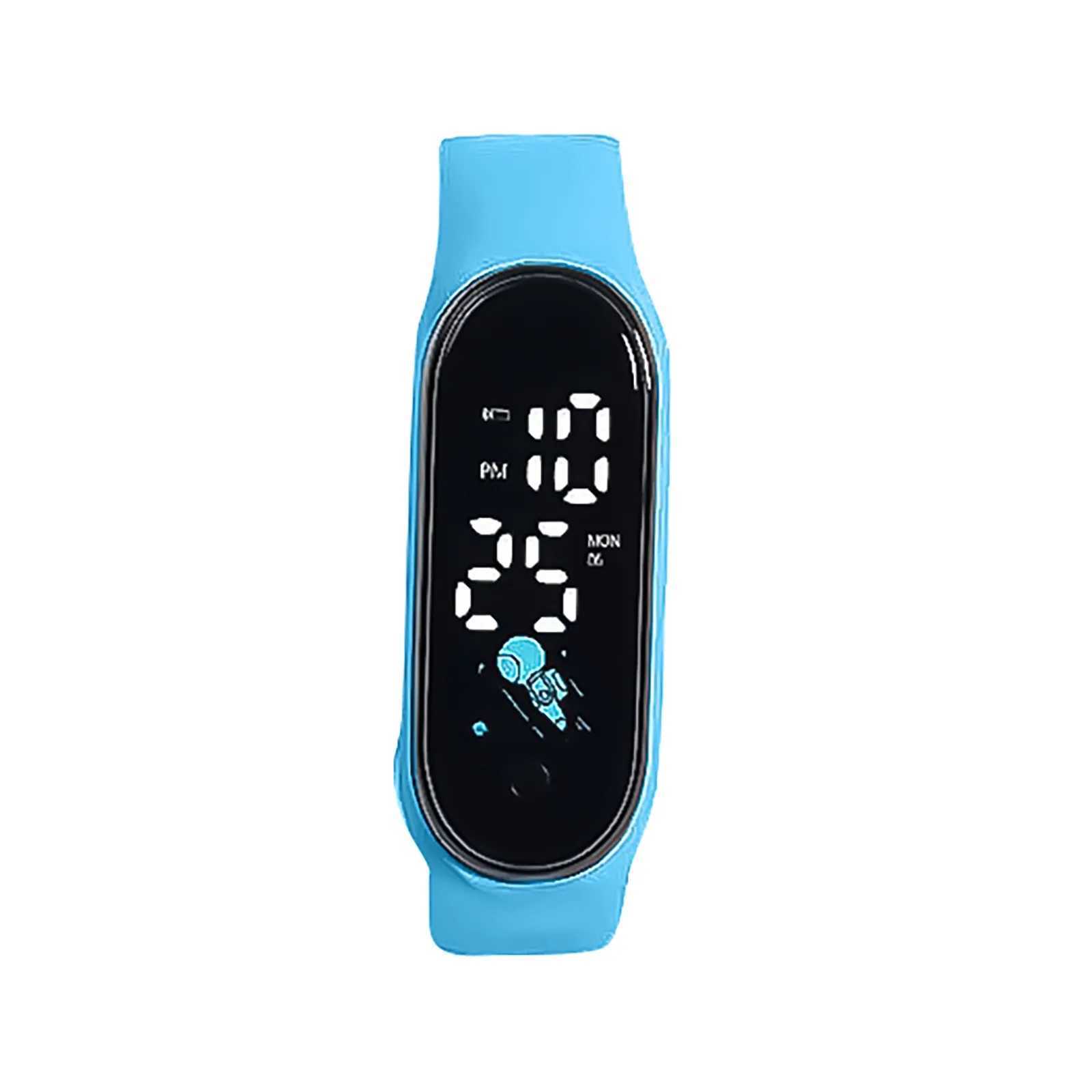 Smart Watches New Digital Watch For Kids Waterproof Children Sports Electronic Watches Boy Girls LED Child Digital Wristwatch SmartwatchL2401