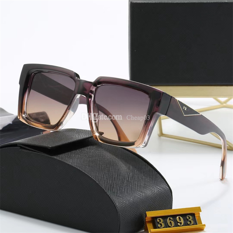 Gafas de sol de diseñador para mujer para hombre para hombres, mujeres, gafas de sol Claasic, gafas de sol de playa UV400, gafas redondas con montura dorada y lentes de cristal con caja