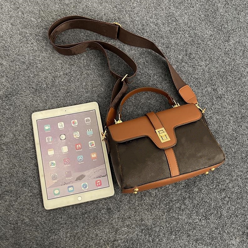 Umhängetasche Damen Designer Leder Hochwertige Tote Vintage Handtasche Top Griff Messenger Bags für Damen