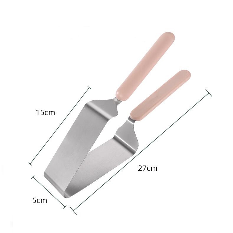 Triangular Cake Slicer Stainless Steel Cake Pie Server Cutter Bread Pizza Divider Tools for Wedding Party Kitchen Baking Pastry Tools Q909