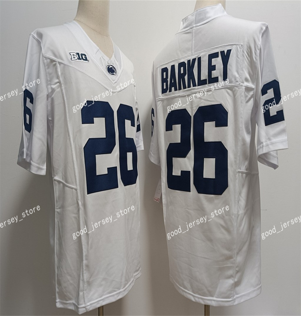 NCAA Penn State Nittany Lions College Football Jerseys 26 Saquon Barkley 15 Drew Allar 13 Kaytron Allen 11 Abdul Carter 9 McSorley 2024 Newest Style 14 Sean Clifford