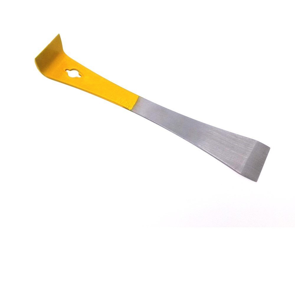 Wholesale Stainless Steel Beekeeping Tools Half Yellow Painted Hive Tools Solid Beehive Cleaning Tools Beekeeping Equipment