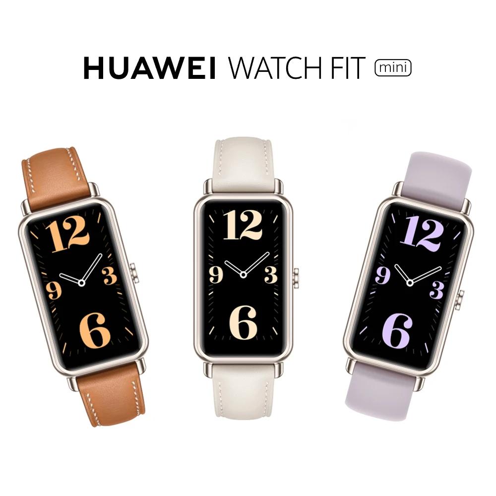 Relojes HUAWEI WATCH Fit Mini reloj inteligente para mujer reloj inteligente Seguimiento del ciclo menstrual 14 días de duración de la batería rastreador de ritmo cardíaco