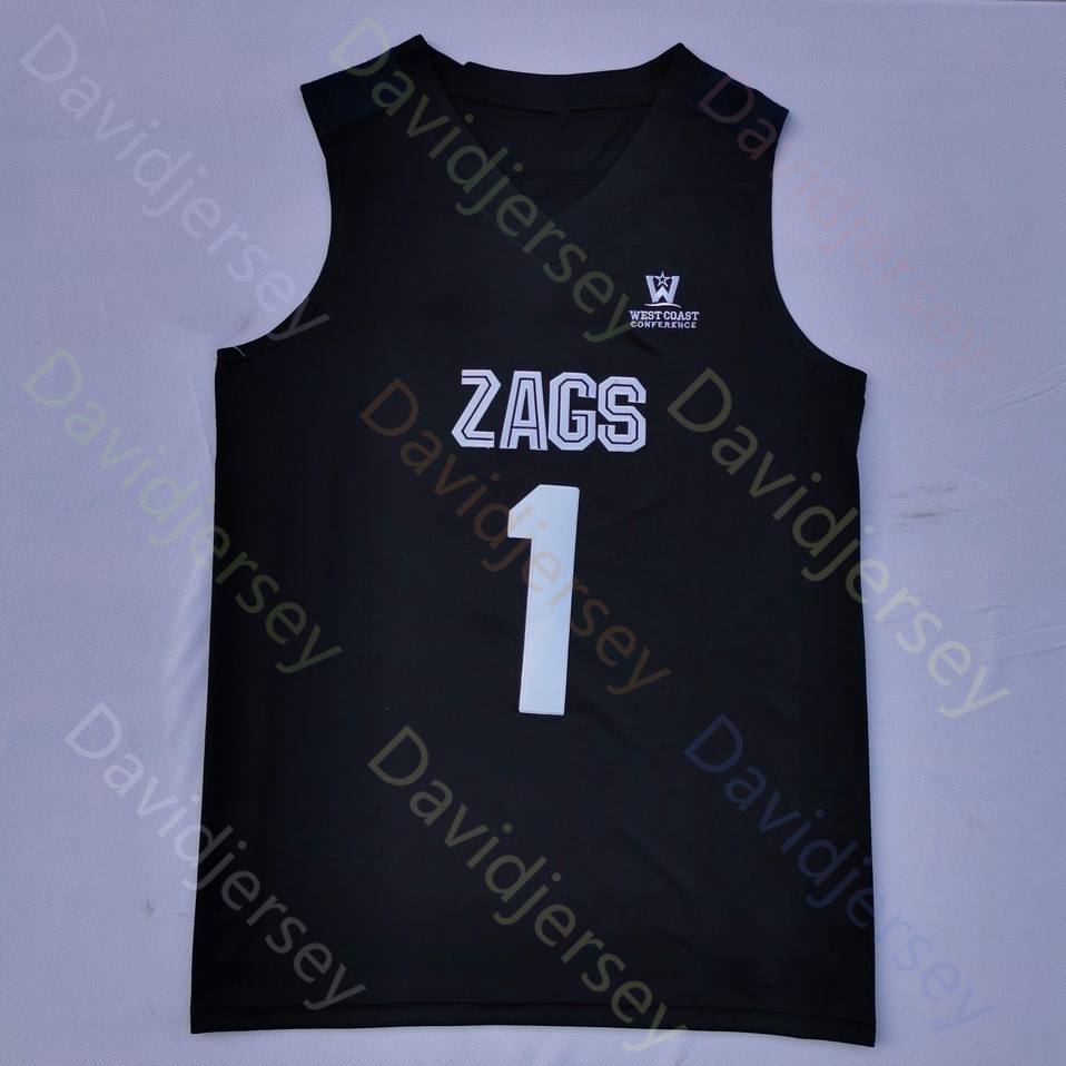 Gonzaga Bulldogs Basketball Jersey NCAA College Anton Watson Graham Ike Ryan Nembhard Nolan Hickman Braden Huff Gregg Stromer Timme Suggs Stockton Holmgren