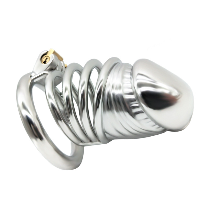 male cb chastity lock metal dildo lock stainless steel penis lock chastity device penis cage sex toys the boys g r
