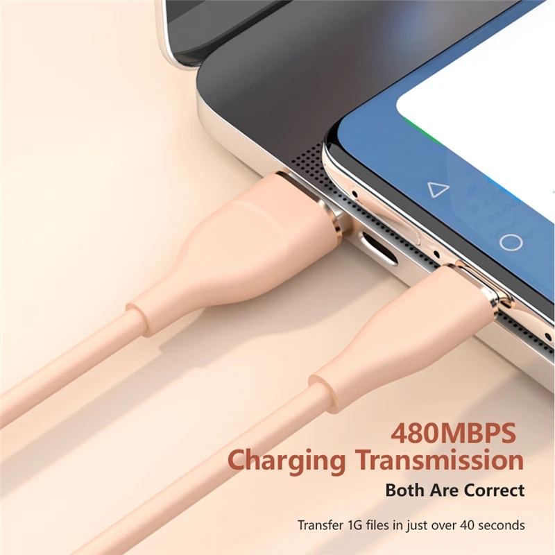 Câble USB C de charge rapide 6A 66W Câble USB de données Câble en silicone liquide de type C pour Samsung S23 S21 Huawei Xiaomi OPPO VIVO Cordon de chargeur de téléphone portable