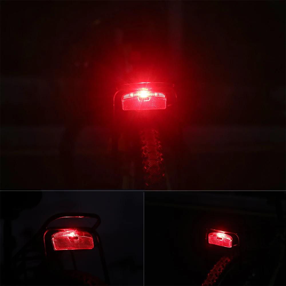 Lights Wexplore Dynamo Bike Light Front and Rear Light Set Input AC 6V 3W Dynamo Bicycle LED Headlight and Tail light Bike Accessories