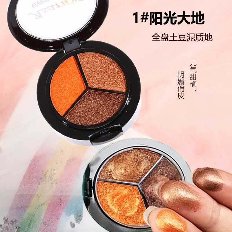 Ombretto i Shimmer Glitter EyeShadow Palette Trucco Copper Bronzer Metallic Smoky Eyeshadow Nude Cosmetics Glitter Eye shadowL231115