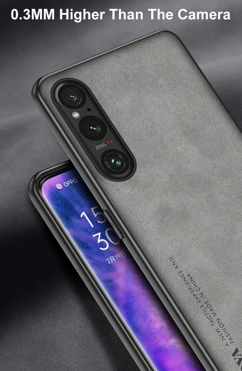 جلد غير لامع لـ Sony Xperia 1 V 5 10 IV 1V 5V CASE COSTER RAD