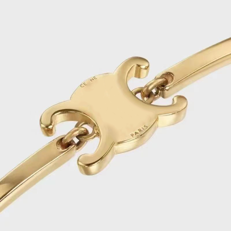 Designer gouden metalen armband dames roestvrijstalen armbanden bedels sieraden klassieke patronen casual feestvakantie geschenken