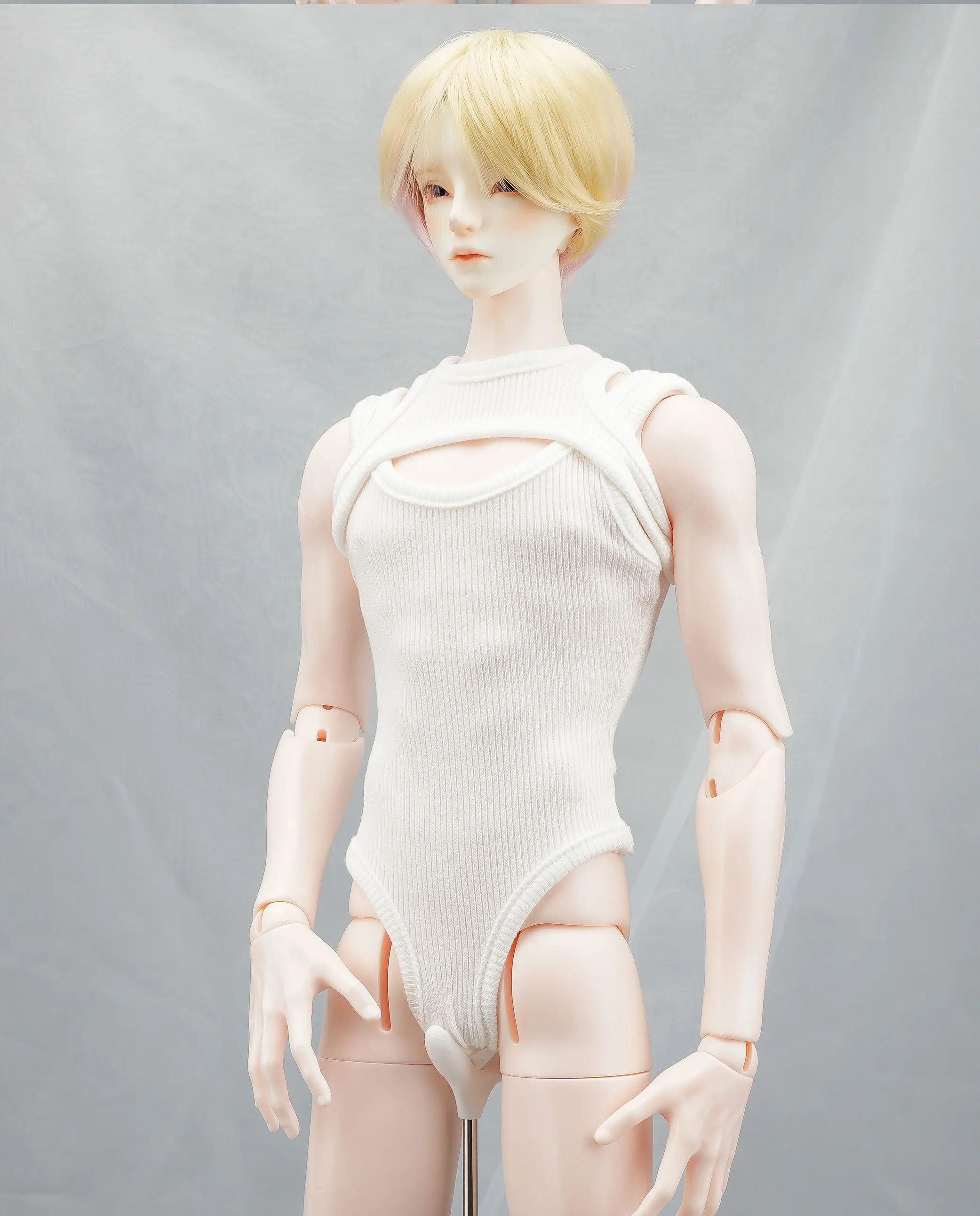 D04-B528子供ハンドメイドおもちゃ叔父ID75人形bjd/sd人形の服のねじ付き体操スーツ