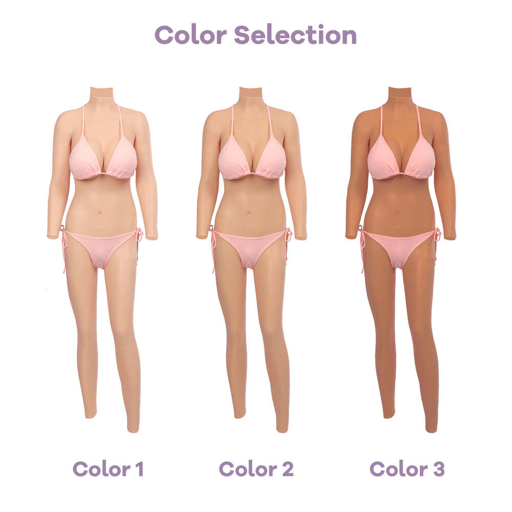 Costume Accessories Fake Boobs Silicone Bodysuit Realistic Vagina Breast Form Artificial Big Chest Tits Sissy Transgender Cosplay Costumes