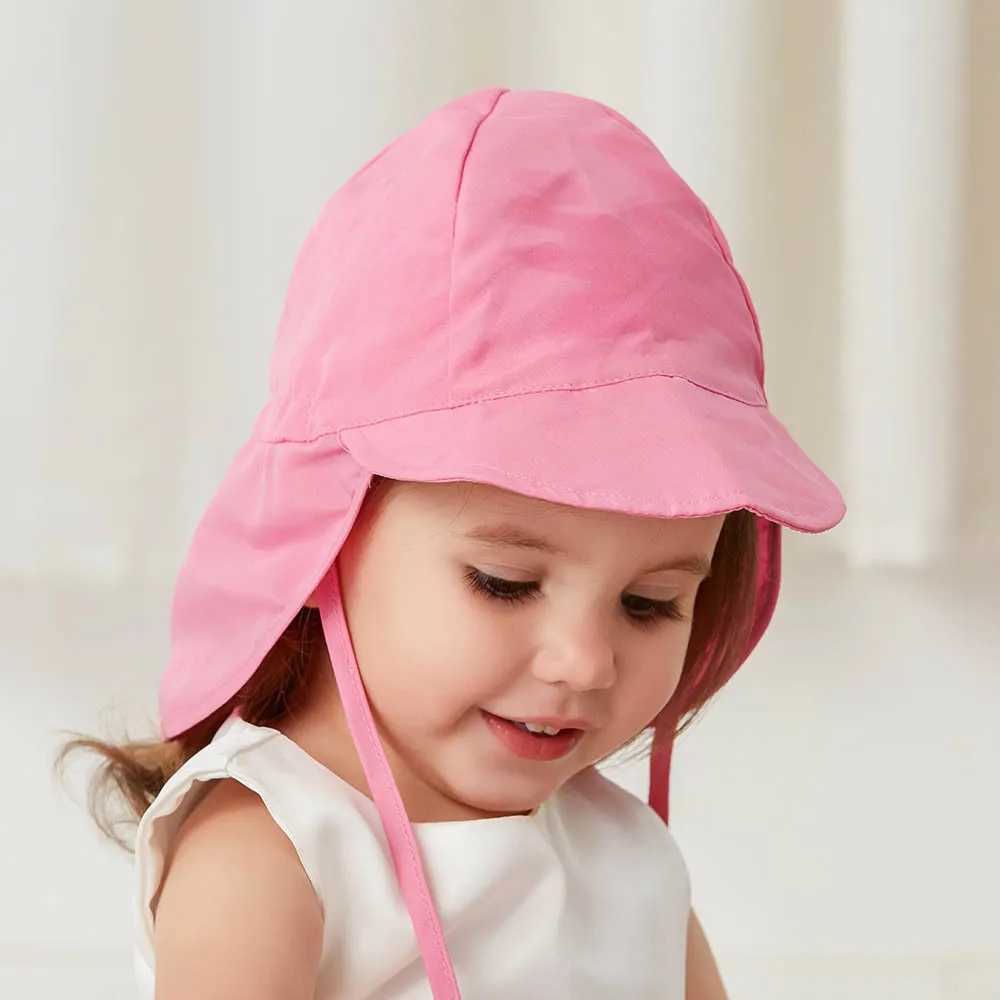 Cappelli Cappelli 2023New Summer Baby Sun Hat NABINA BASCHI CAPS CAPAGHT PANAMA CHITTO UPA UV PROTEZIONE TRASCITA BIDE CAPPO CUCCHETTO SPF 50+ D240425