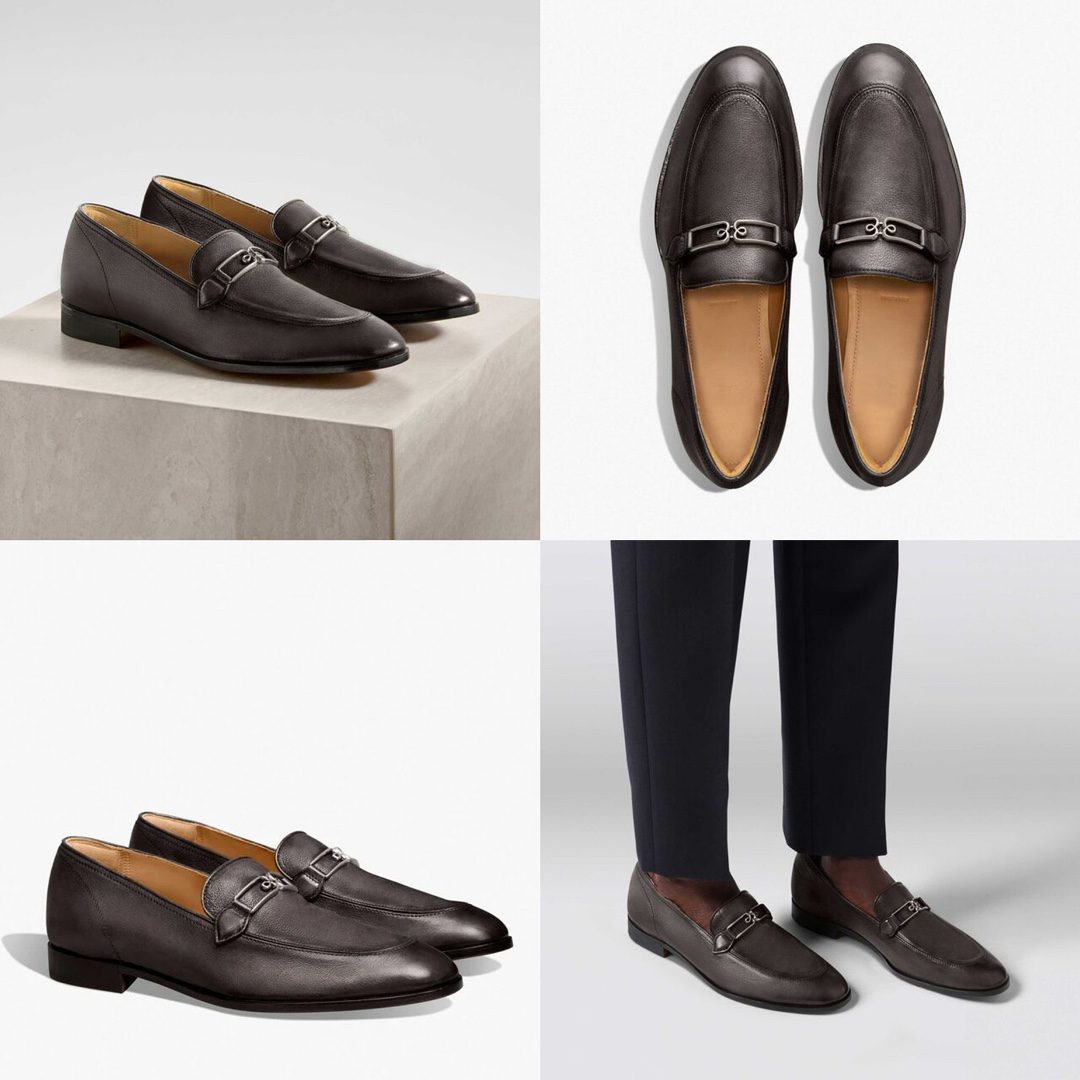 Sapatos de couro masculinos de grife de luxo da moda com punhos de couro, corte baixo feito à mão, tamanhos 5 a 10, banquete de casamento, estilos de primavera e verão