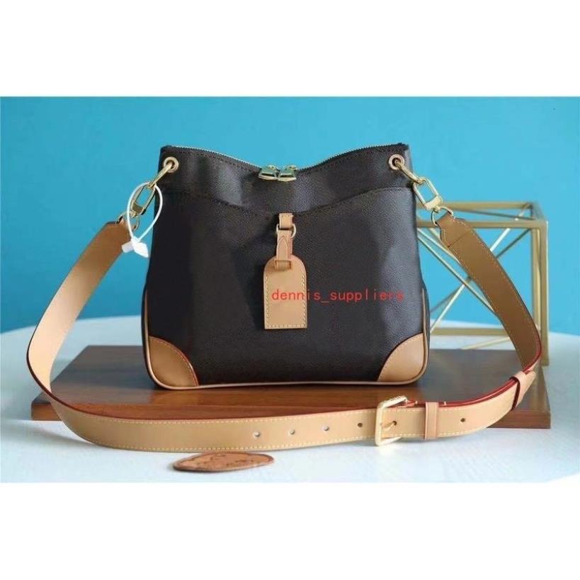 M45354 M45353 PM Stylowe funkcjonalne naturalne skórzane torby na ramię krzyżowe ciało Multi Pochette Accessoires M45355 M45352 Odeon MM BAG301B