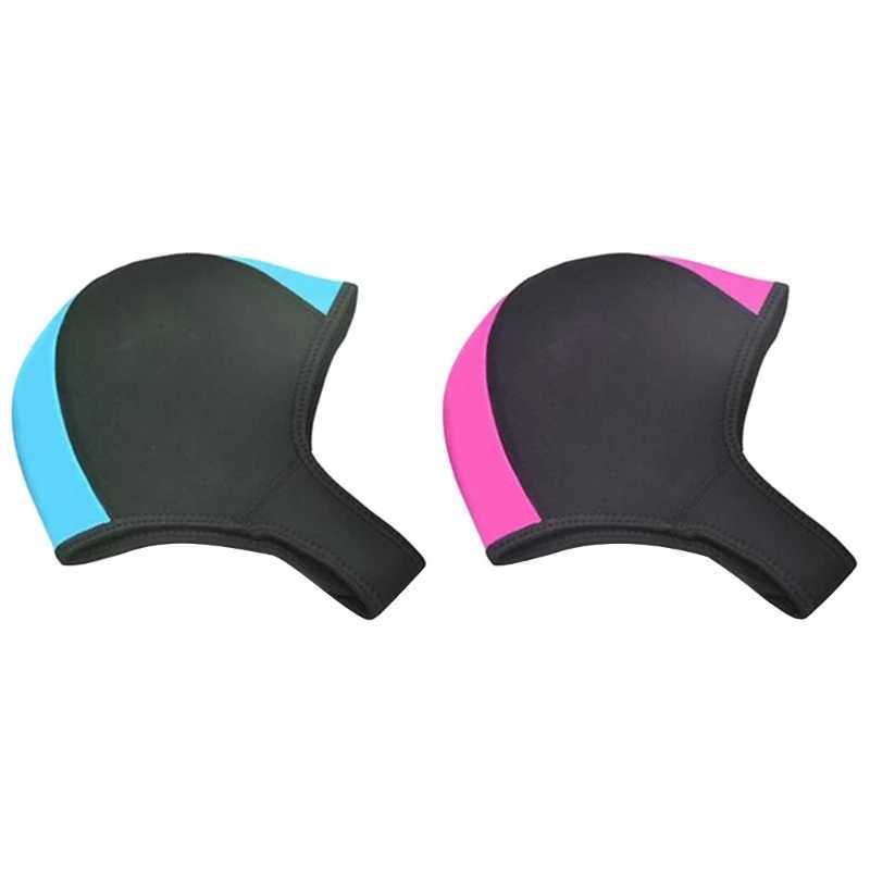 Simkåpor Dykning Neopren Wetsuit Dive-Cap 2.5mmsurfing Thermal Hood för vattensporter YQ240119