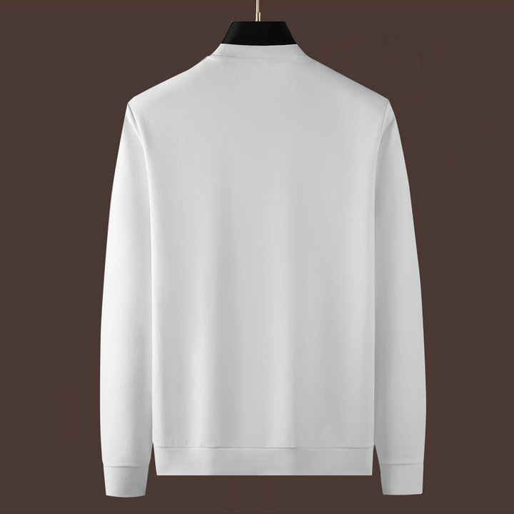 2024 Wiosna jesień kwiatowy litera drukująca bluzy bawełniane kurtki modowe o długim rękawie Męskie bluzy HSCGQ011