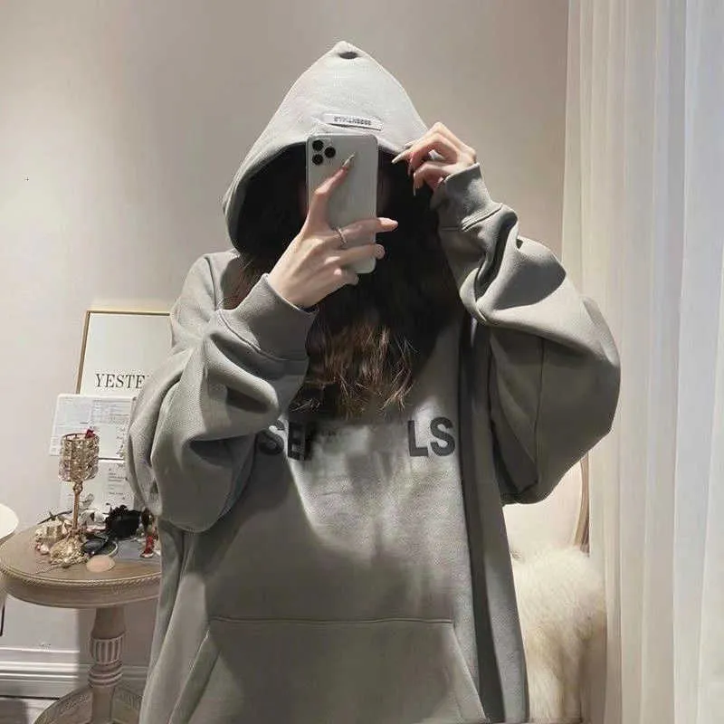 Mens Hoodies Sweatshirts Designer Mens women Essent oversized Essentail kids summer aesthetic with pockets designs Streetwear Clothing Essen baggy 5XL 10 dollars