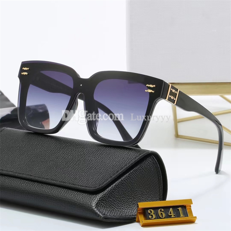 Men Sunglasses Classic Brand Retro Sunglasses Luxury Designer For Men Women Eyewear Rays Metal Frame Designers Sun Glasses Woman Bands Glass lenses