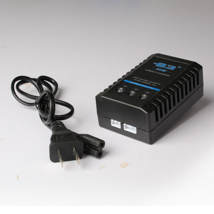 B3AC charger aviation model lithium battery charger 7.4V 11.1V 2S 3S simple B3