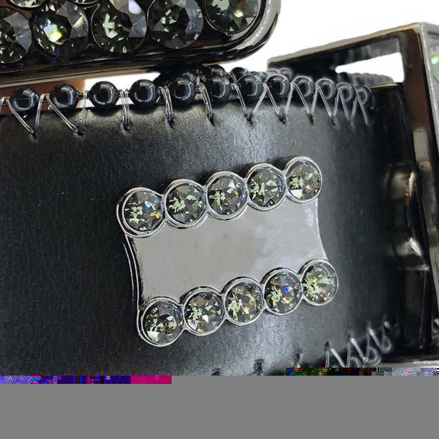 2021 Designer Belt BB Simon Belts For Men Women Shiny Diamond Belt Black272p