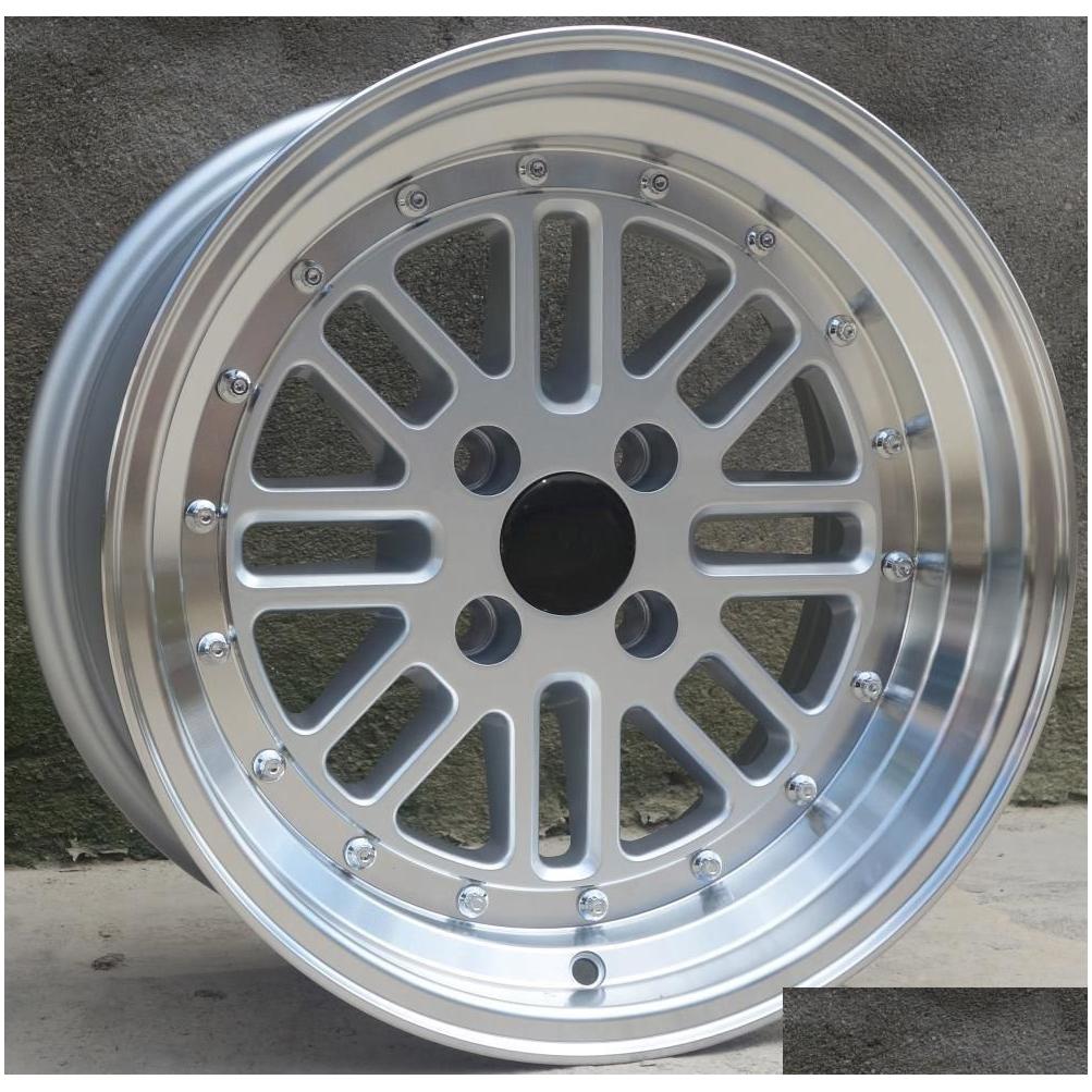 Jantes de carro com lábio largo de desempenho 15 polegadas 15X8.0 4X100 Roda de liga leve adequada para Mazda Mx-5 Entrega direta Automóveis Motocicletas Peças automotivas Whe Dht