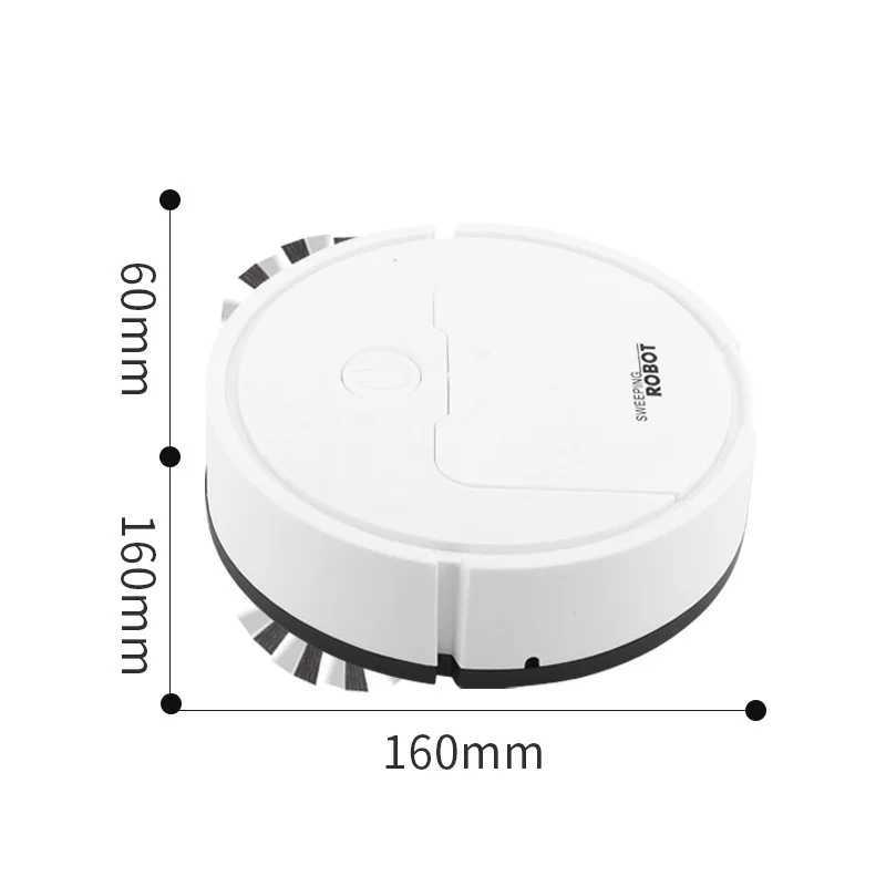 Robot Vacuum Cleaners Sweeping Robot Automatic Household Automatic Vacuum Smart Cleaning Machine USB Rechargeable Vacuum Cleaner Mopping Machine