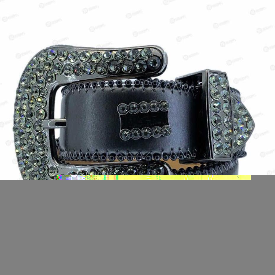 2021 Ceinture de créateur Bb Simon Ceintures pour hommes Femmes Ceinture de diamant brillant black266y