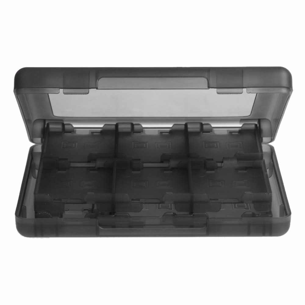 28 I 1 Memory Card Holder Game Cartridge Storage Case Box för 2DS för Nintendo New 3DS LL XL DSI DS Games Card DHL FedEx Ups Gratis frakt