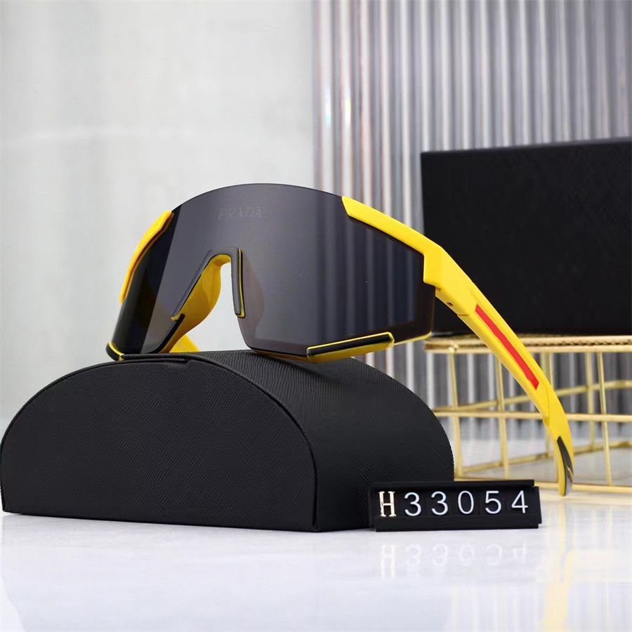 Designer Nieuwe modellen zonnebrillen Heren dames mode luxe Full Frame Zonnescherm spiegel gepolariseerde UV400 bescherming Bril Met doos