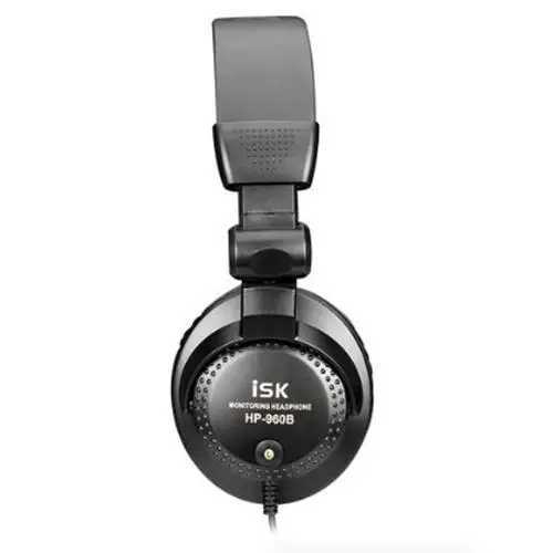 ヘッドセットISK HP-960Bヘッドバンドヘッドフォン聴覚硬物質スタジオモニターダイナミックステレオDJヘッドフォンHDヘッドセットノイズ分離ヘッドセットJ240123