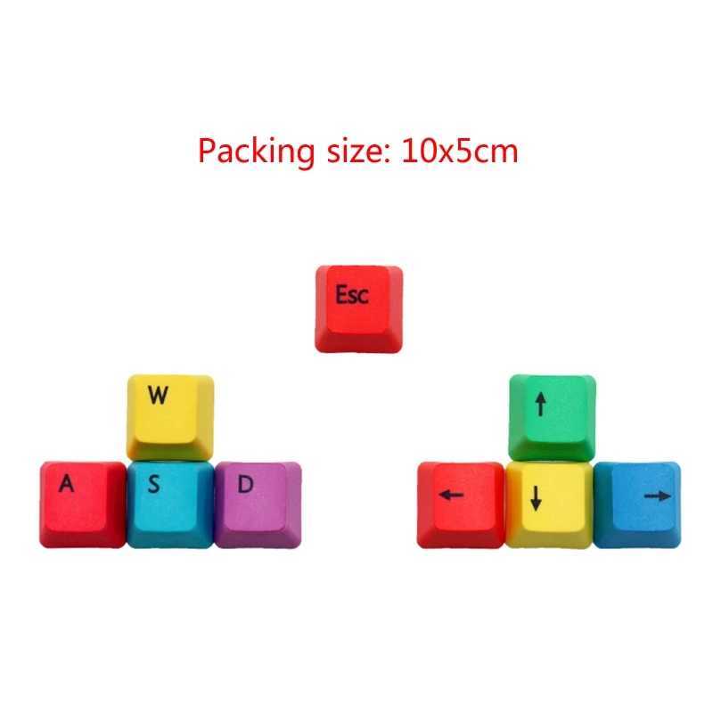 Keyboards Keyboards Replaceable WASD/ESC/Direction Mechanical Keyboard Keycaps OEM Profile Keycaps JIAN YQ240123