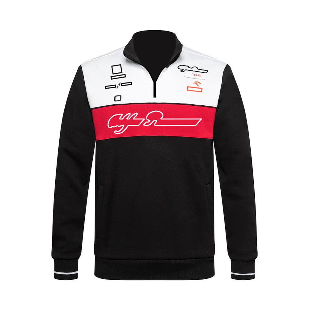 F1フォーミュラワンチーム2023セータージャケットスポーツカーディガンジャケットレーシングスーツのサイズをカスタマイズできます。