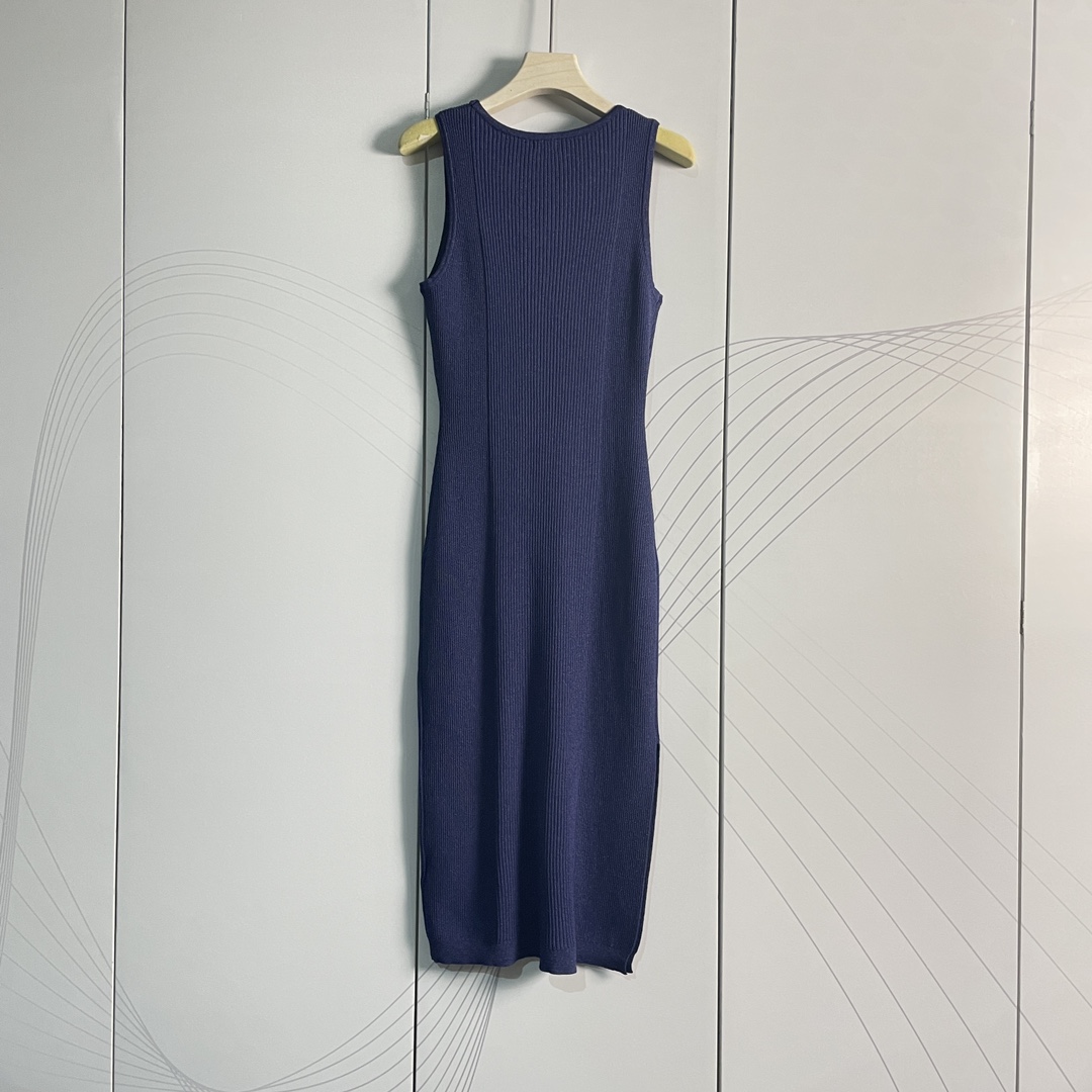 10061 XXL 2024 Landebahnkleid Frühling Sommerkleid Perlen Rundhalsausschnitt Schwarz Marke Gleicher Stil Damenkleid Mode Hohe Qualität qian