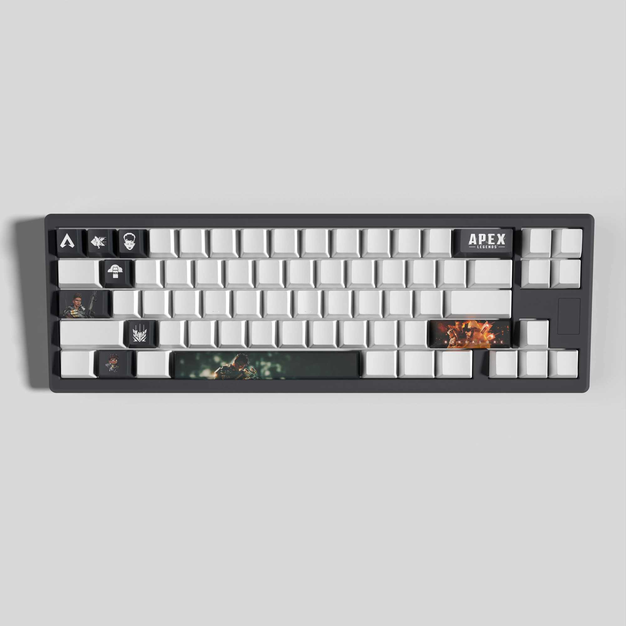 キーボードApex Legends KeyCapsバンガロールOEMプロファイル10KEYS PBT DYE SUB KEYCAPS YQ240123