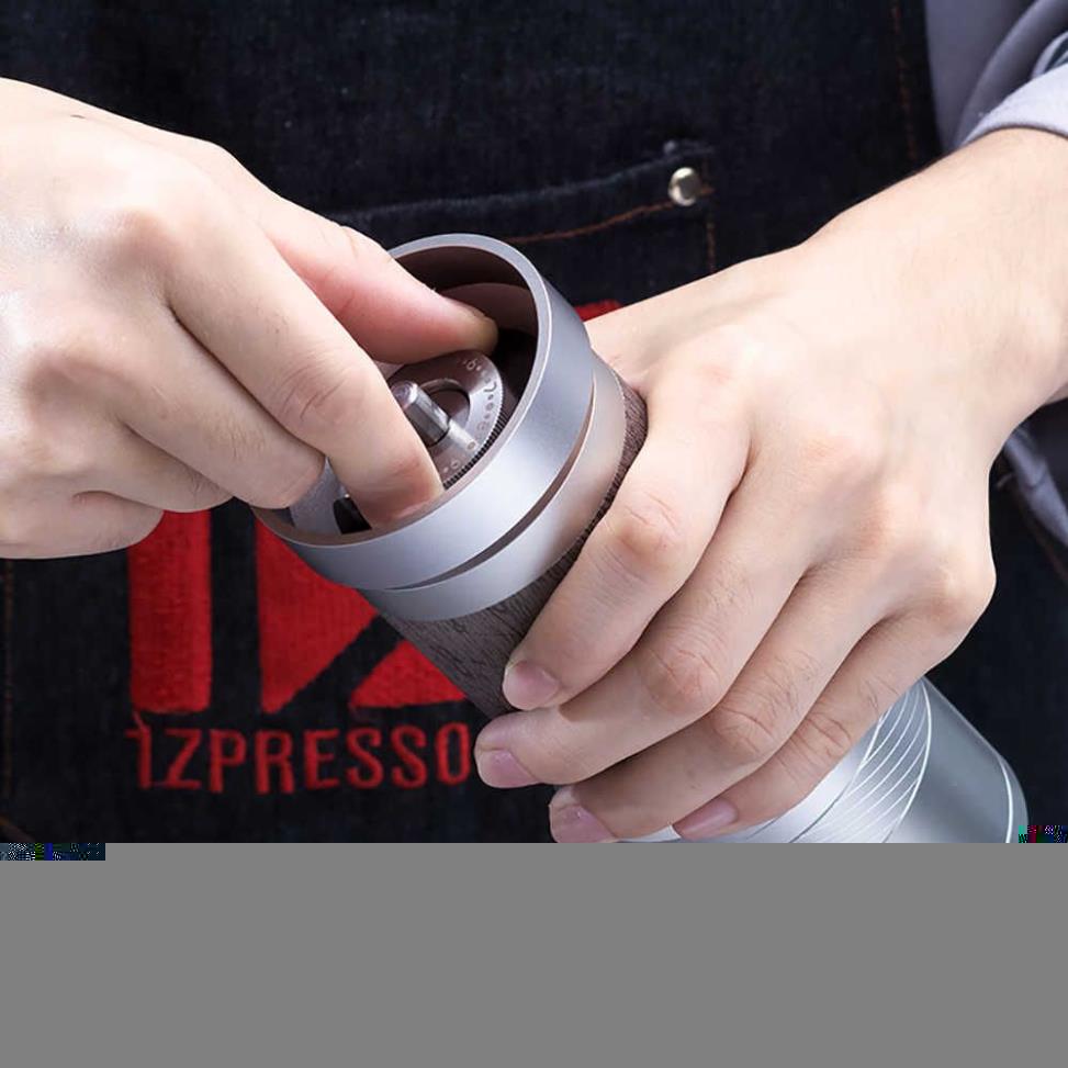 1ZPRESSO Je plus Manual Coffee Grinder Aluminum Burr Stainless Steel Adjustable Bean Mill Mini Milling 35g 210609268d