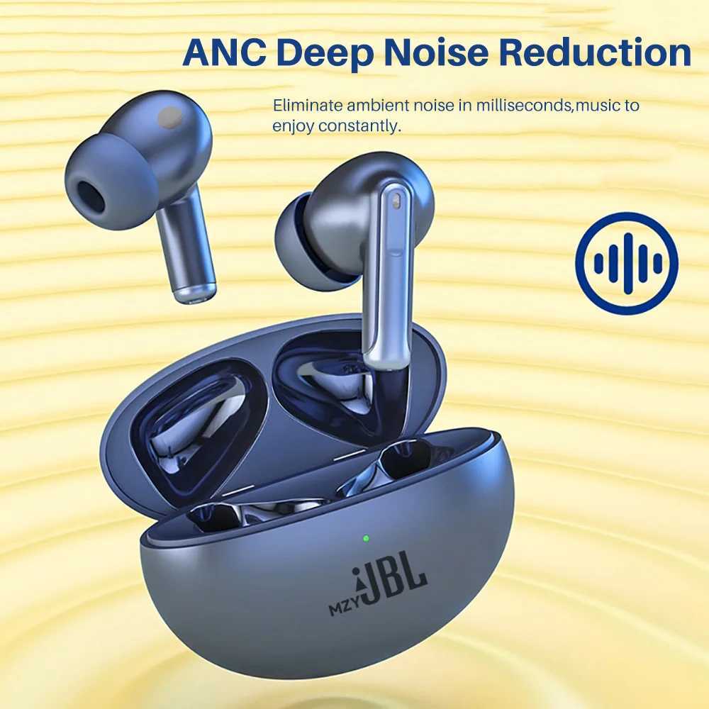 Écouteurs pour téléphone portable MZYJBL XY-70 True Wireless TWS Bluetooth écouteurs ANC + ENC suppression active du bruit écouteurs intra-auriculaires jeu sport casque J240123