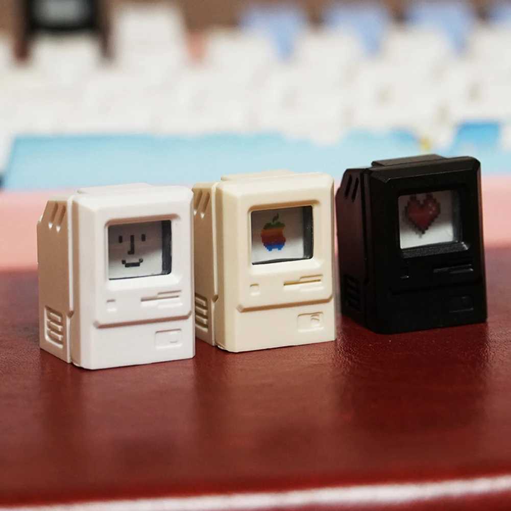 لوحات المفاتيح 80s keycaps الكلاسيكية الرجعية لنمط Macintosh Macintosh ESC+1.5U TAB CAP CAP ESC 1.5U تبويب لوحة المفاتيح KEITS للوحة المفاتيح الميكانيكية YQ240123