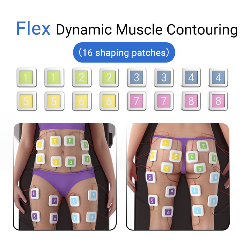 Maxshape Slimming Device Radio Frequency Skin Tightening Muscle Building Trusculpt ID 3D Flex Butt lifting machine years warranty