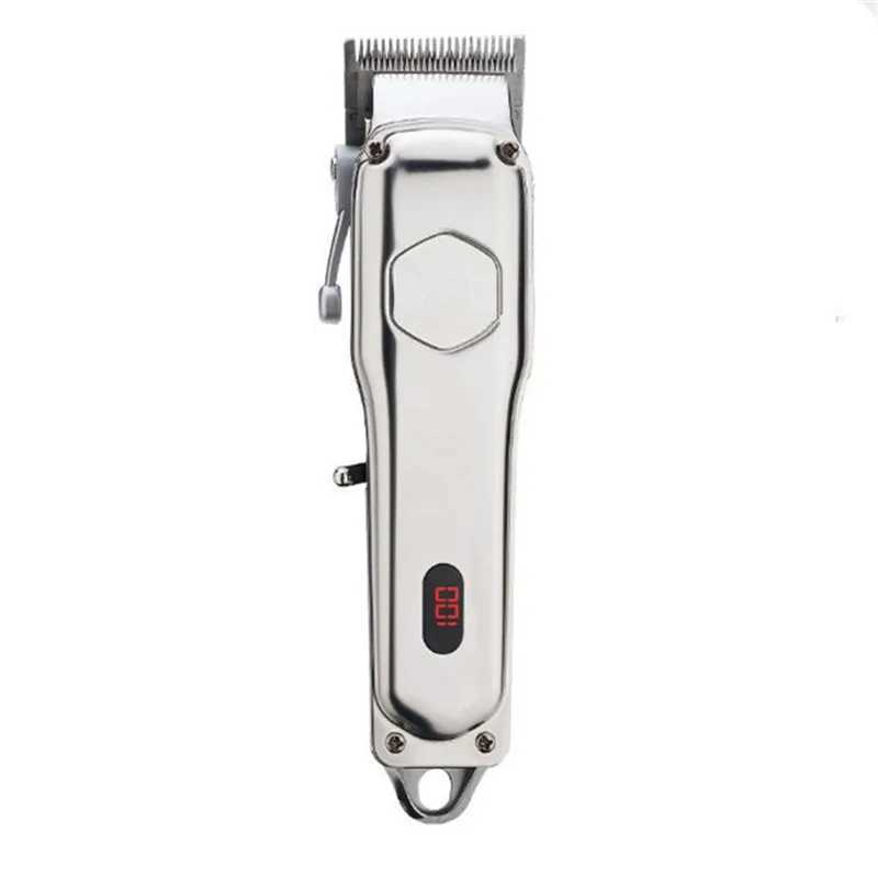 Hårklippare 0,1 mm Precision Electric Barber Professional Hair Style Fading Clipper Snabb laddare Sladdlös frisyrmaskin Rakning YQ240122