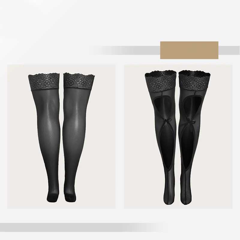 Socken Strumpfwaren Sexy Mesh Fishnet Oberschenkel Hohe Strümpfe JK Lolita Mädchen Lange Socken Strümpfe Japanischen Stil Spitze Bowknot Hosenträger Kniehohe Socken YQ240122